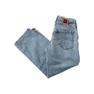 EMPYRE Relax Size 24 Light Blue Wash Girls 90's Skate Jeans